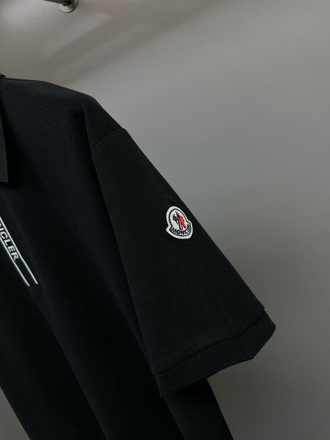 Men's new lapel short sleeved T-shirt