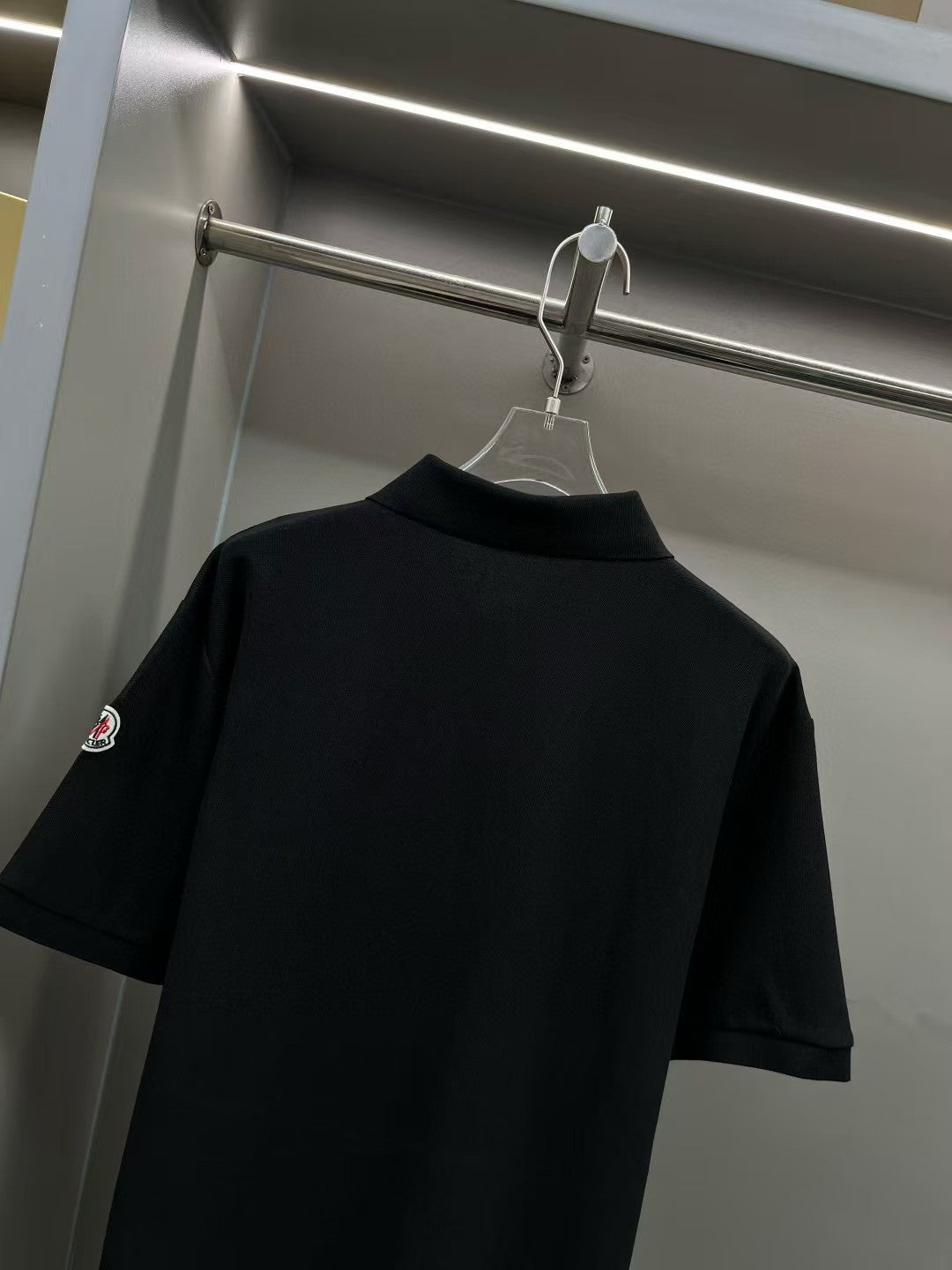 Men's new lapel short sleeved T-shirt