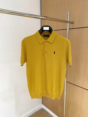 Men's embroidered short sleeved T-shirt