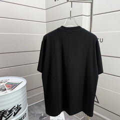 Men's round neck short sleeved T-shirt