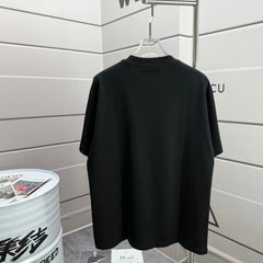 Men's round neck short sleeved T-shirt