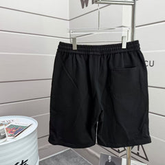Men's embroidered looped shorts