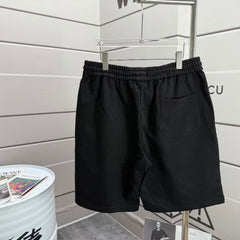Men's embroidered looped shorts