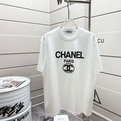 Men's new round neck short sleeved T-shirt
