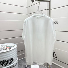 Men's new round neck short sleeved T-shirt