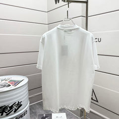 Men's new round neck short sleeved T-shirt