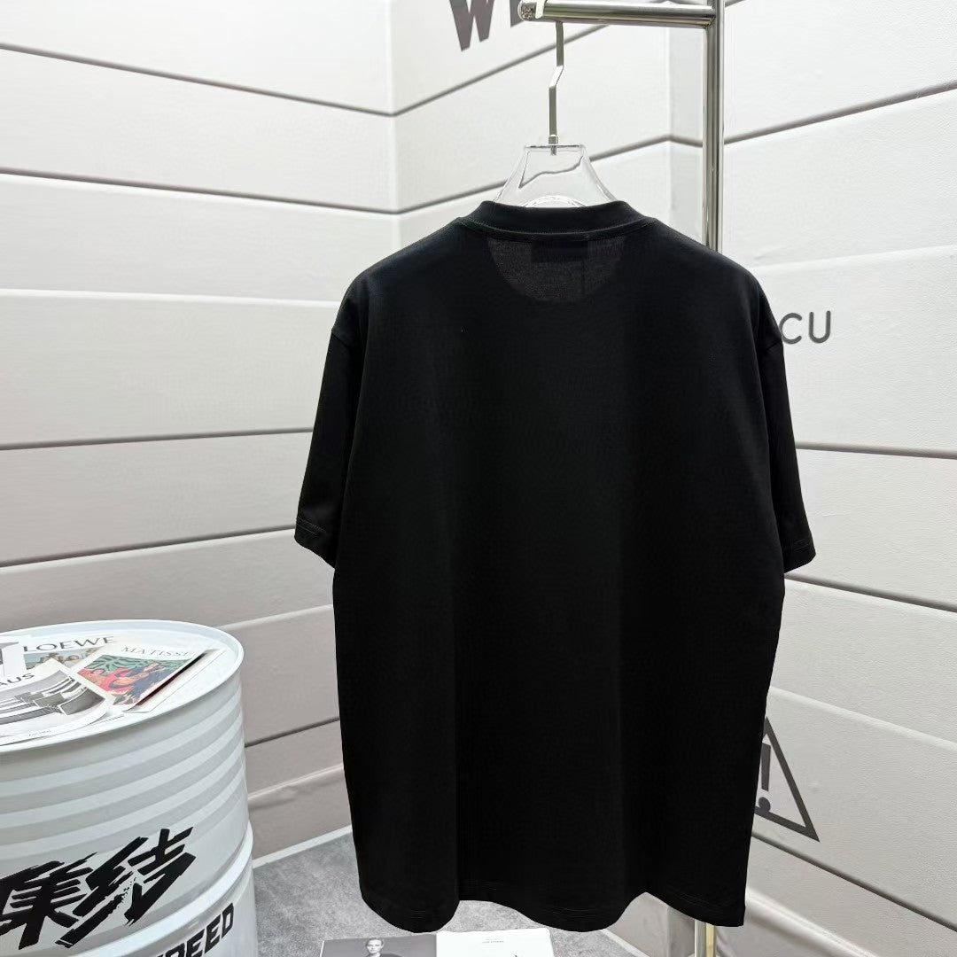 Men's printed short sleeved T-shirt