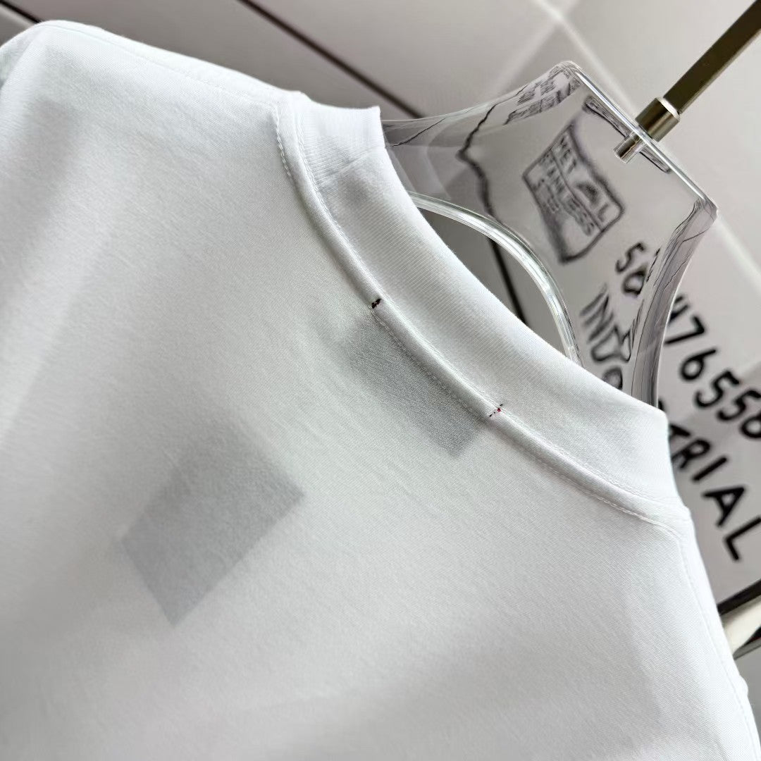 Men's printed short sleeved T-shirt