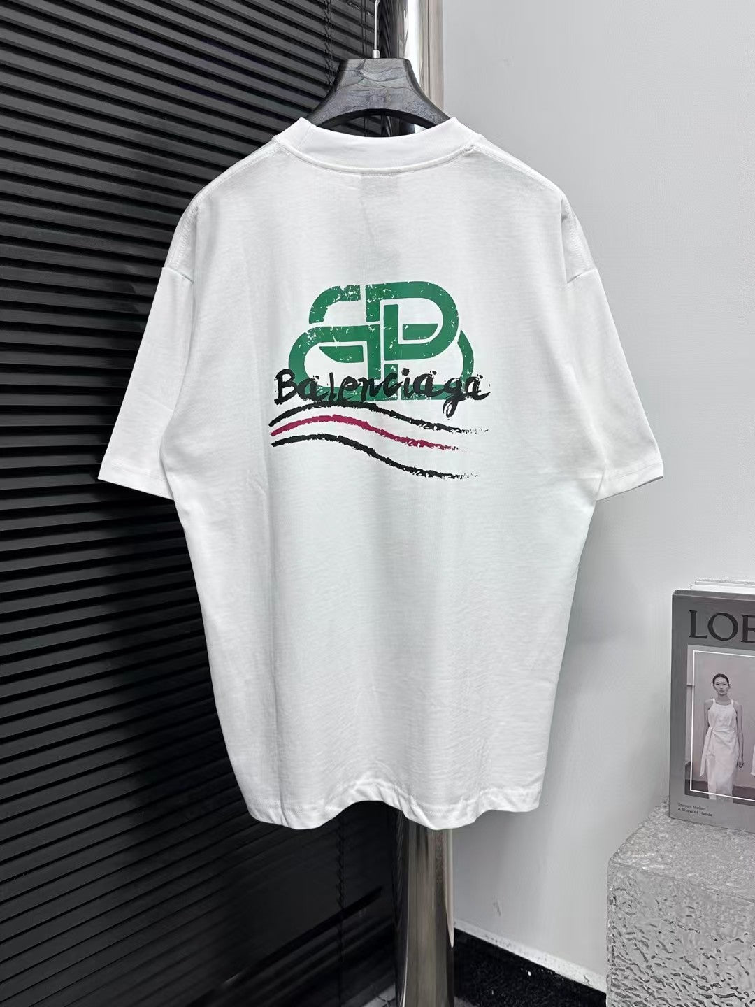 Men's printed short sleeved T-shirt