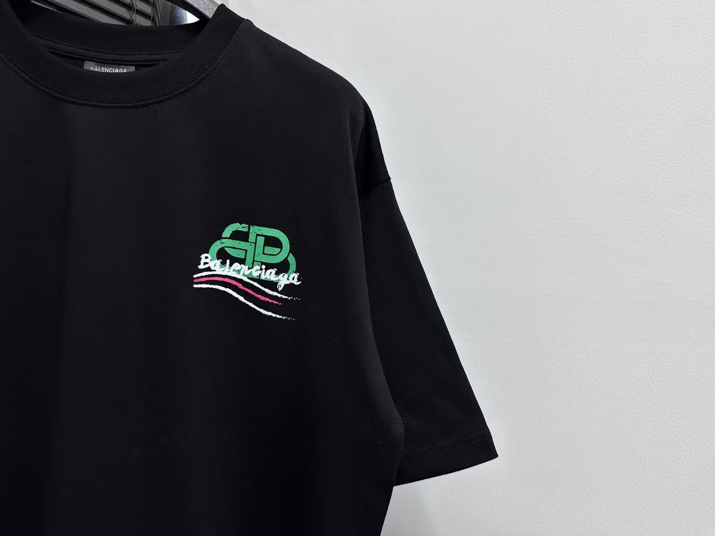 Men's printed short sleeved T-shirt