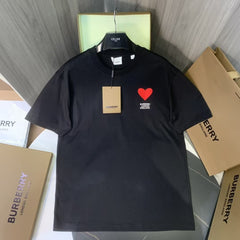 Men's embroidered short sleeved T-shirt