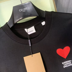 Men's embroidered short sleeved T-shirt