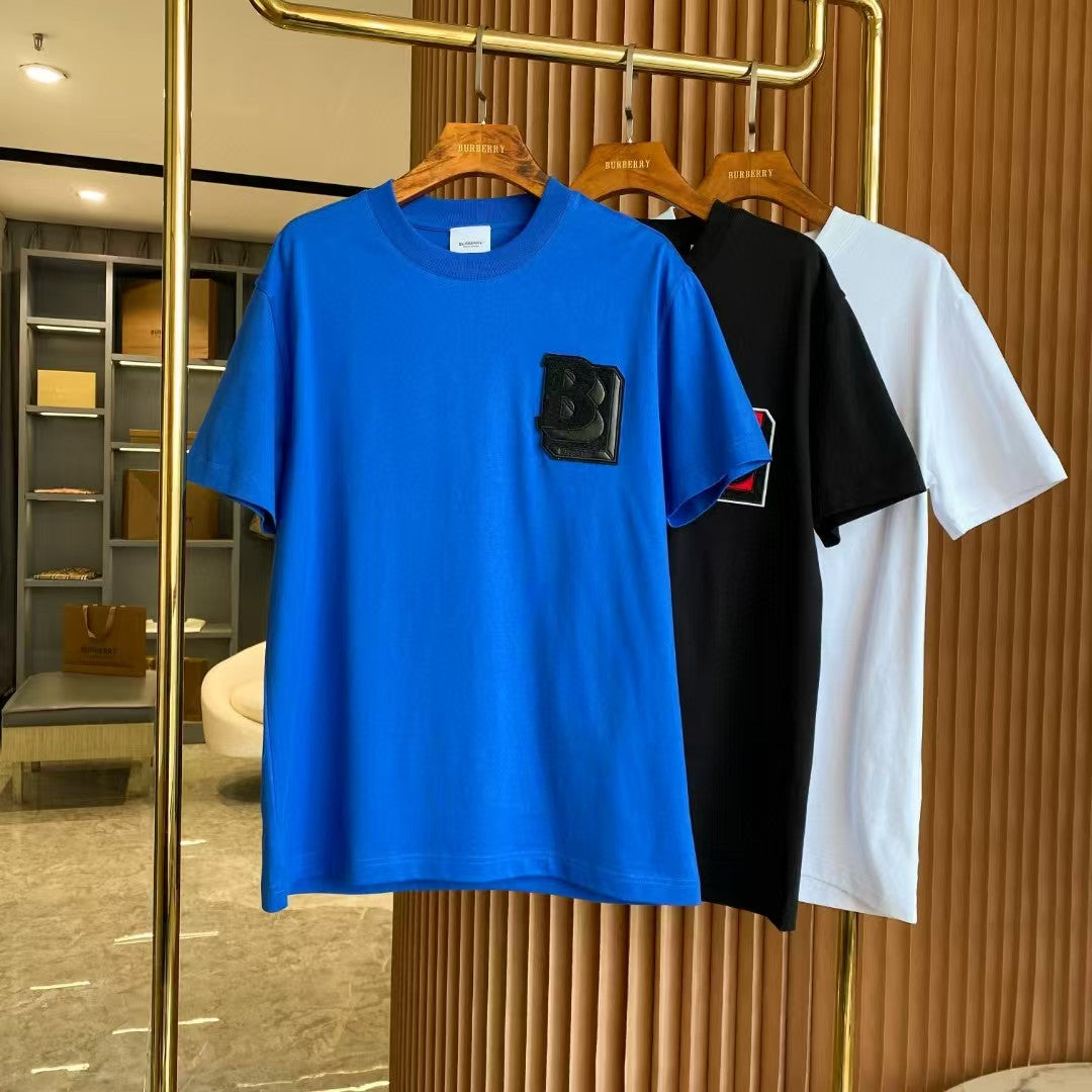 Men's patterned short sleeved T-shirt