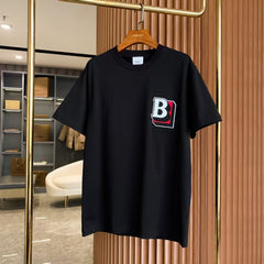 Men's patterned short sleeved T-shirt