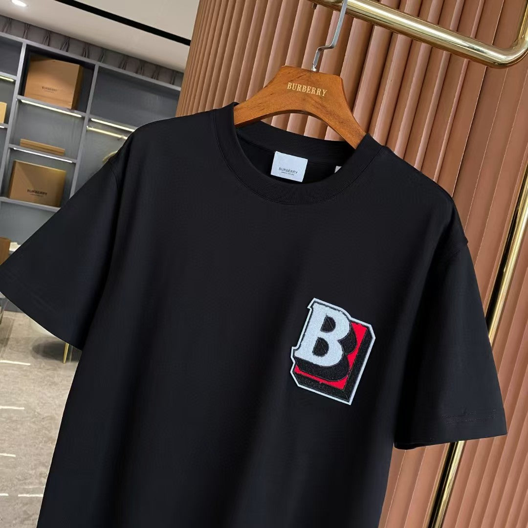 Men's patterned short sleeved T-shirt