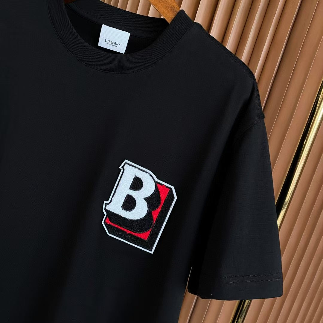 Men's patterned short sleeved T-shirt