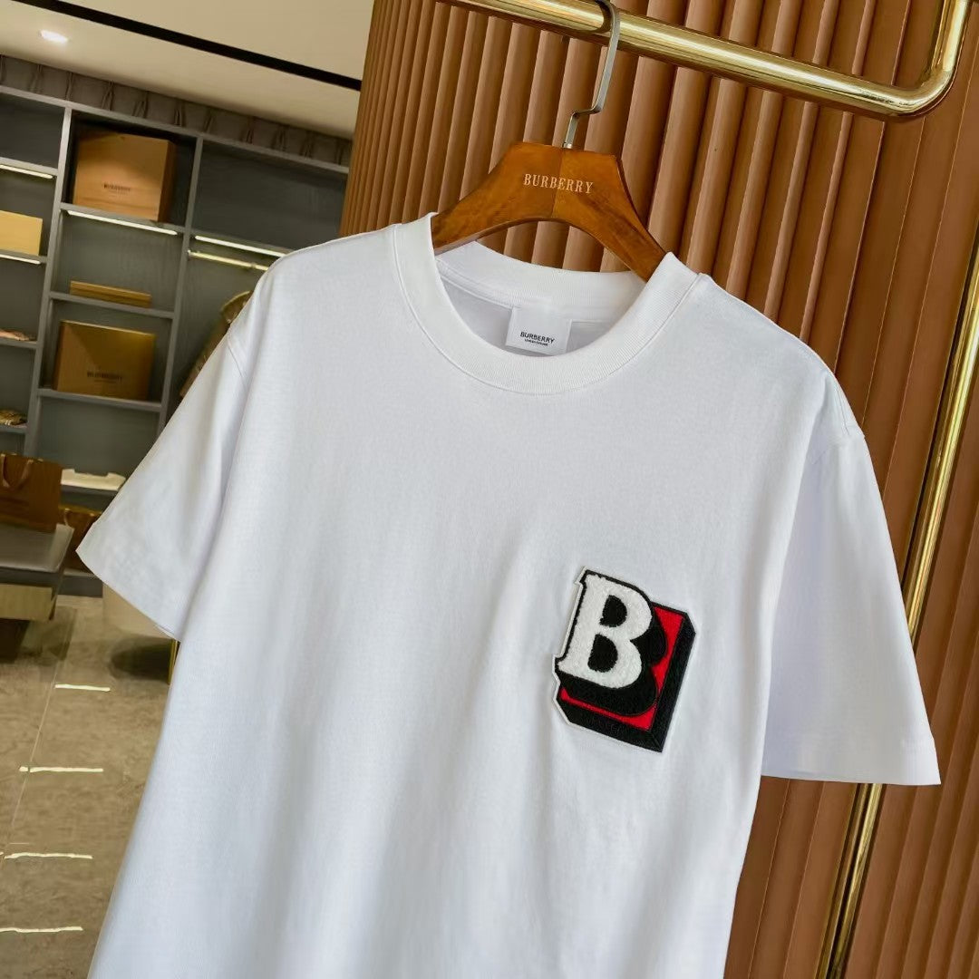 Men's patterned short sleeved T-shirt