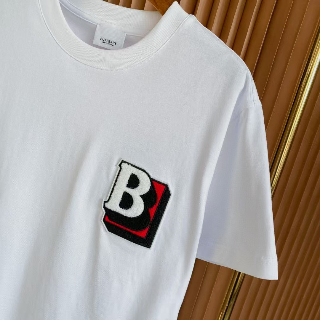 Men's patterned short sleeved T-shirt