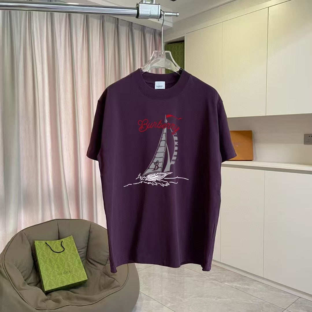 Men's printed short sleeved T-shirt