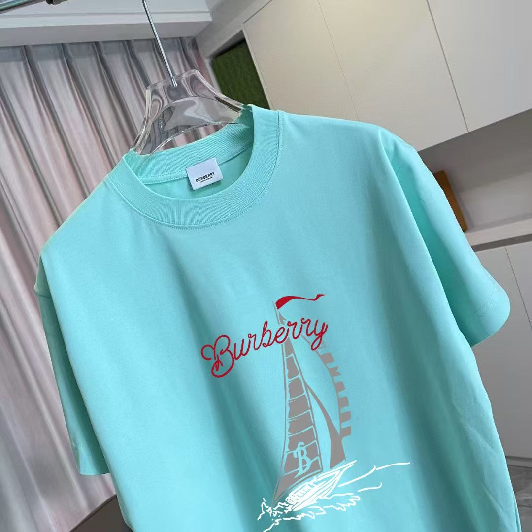 Men's printed short sleeved T-shirt
