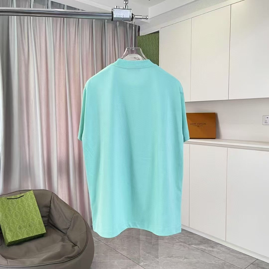 Men's printed short sleeved T-shirt