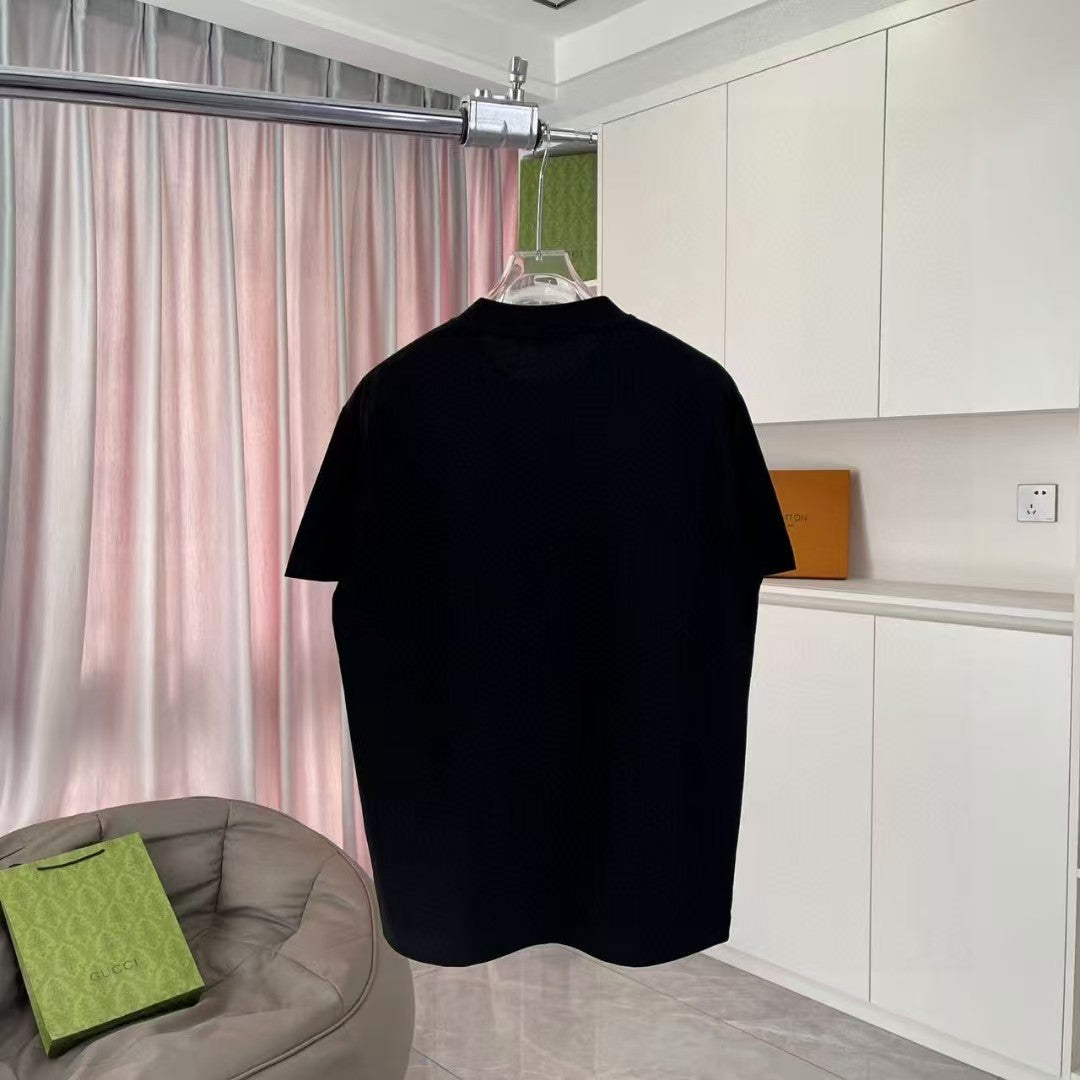 Men's printed short sleeved T-shirt