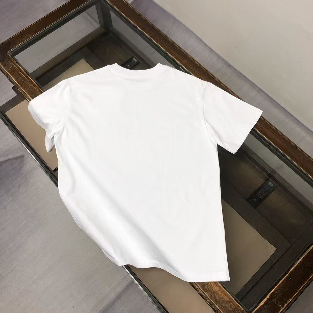 Summer New Cotton Fabric Short Sleeve