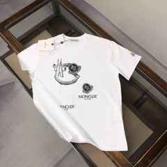 Summer New Cotton Fabric Short Sleeve