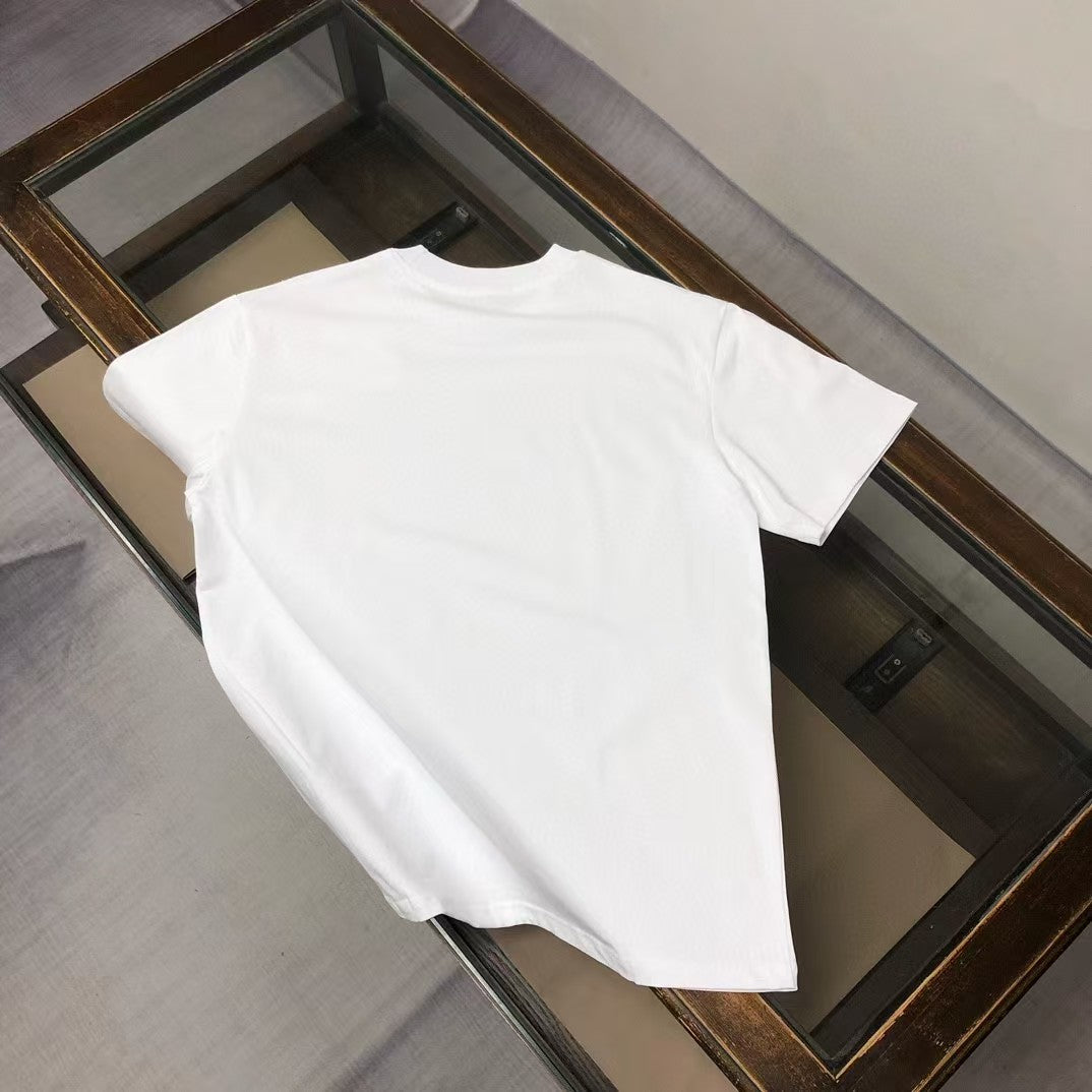 Summer New Cotton Fabric Short Sleeve