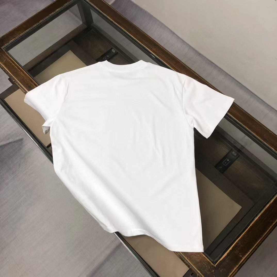 Summer New Cotton Fabric Short Sleeve