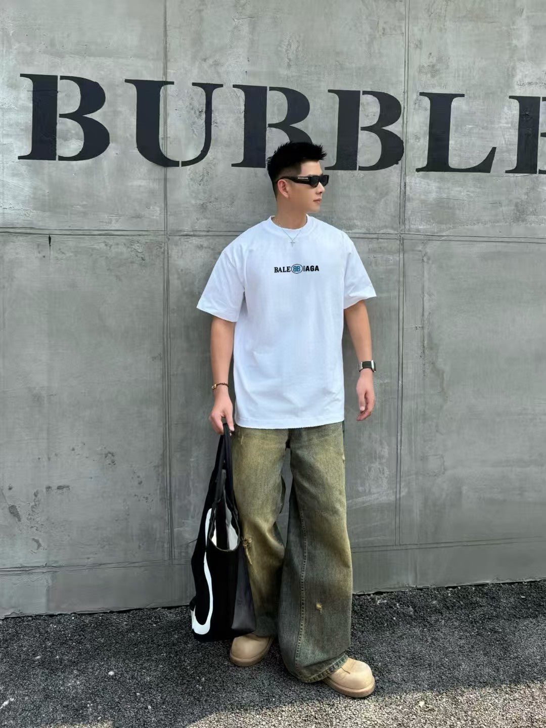 Men's new short sleeved T-shirt