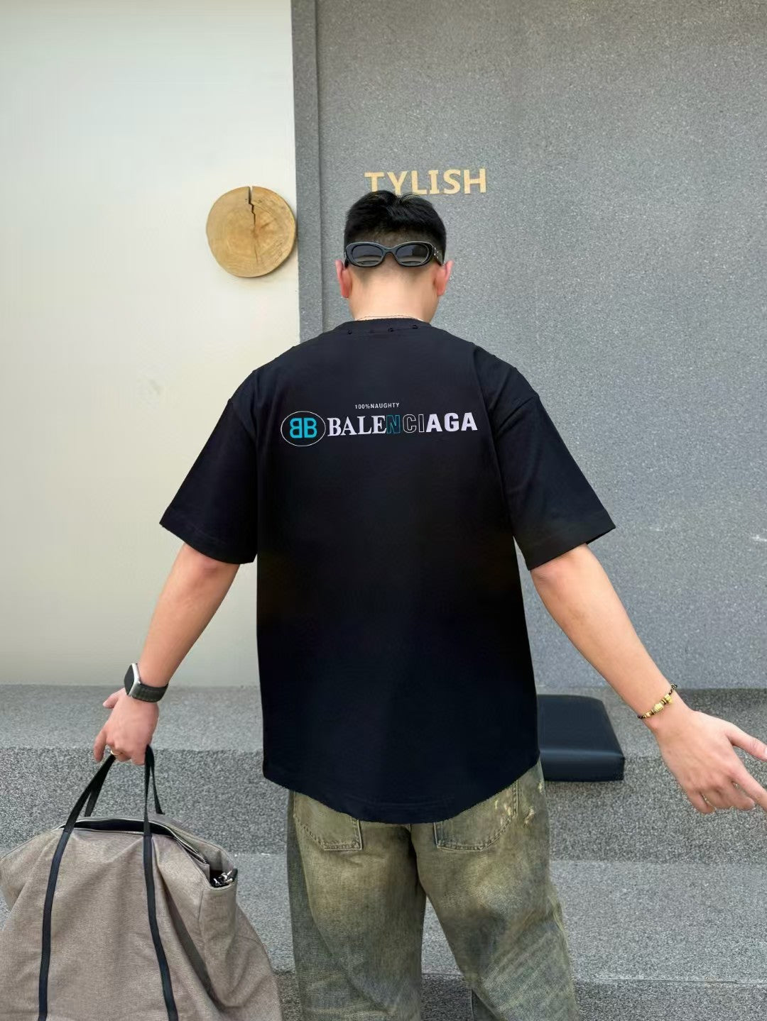 Men's new short sleeved T-shirt