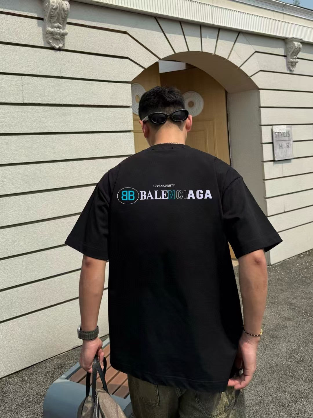 Men's new short sleeved T-shirt