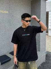 Men's new short sleeved T-shirt