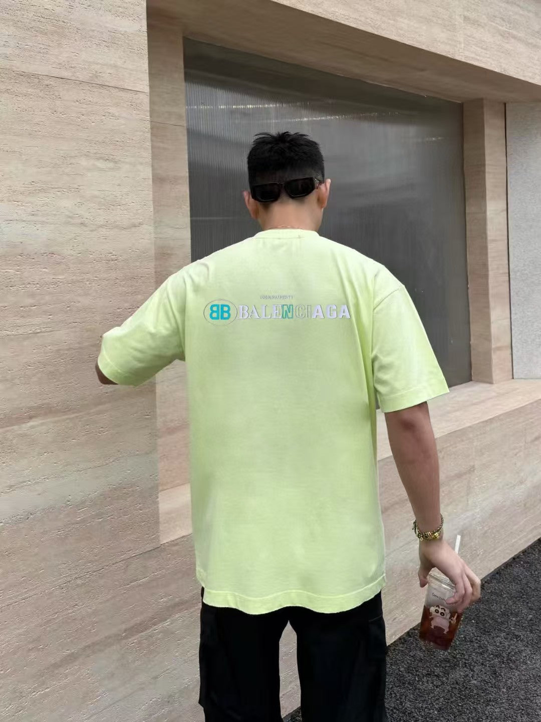 Men's new short sleeved T-shirt