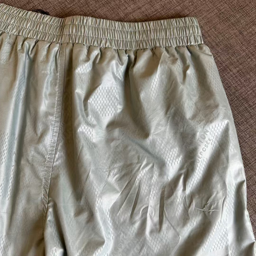 Beach checkerboard steel compression shorts