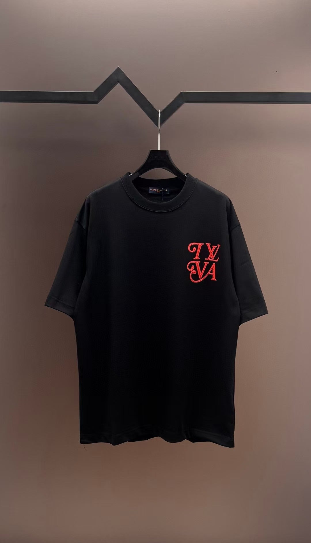 Chest letter printed T-shirt