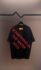 Chest letter printed T-shirt