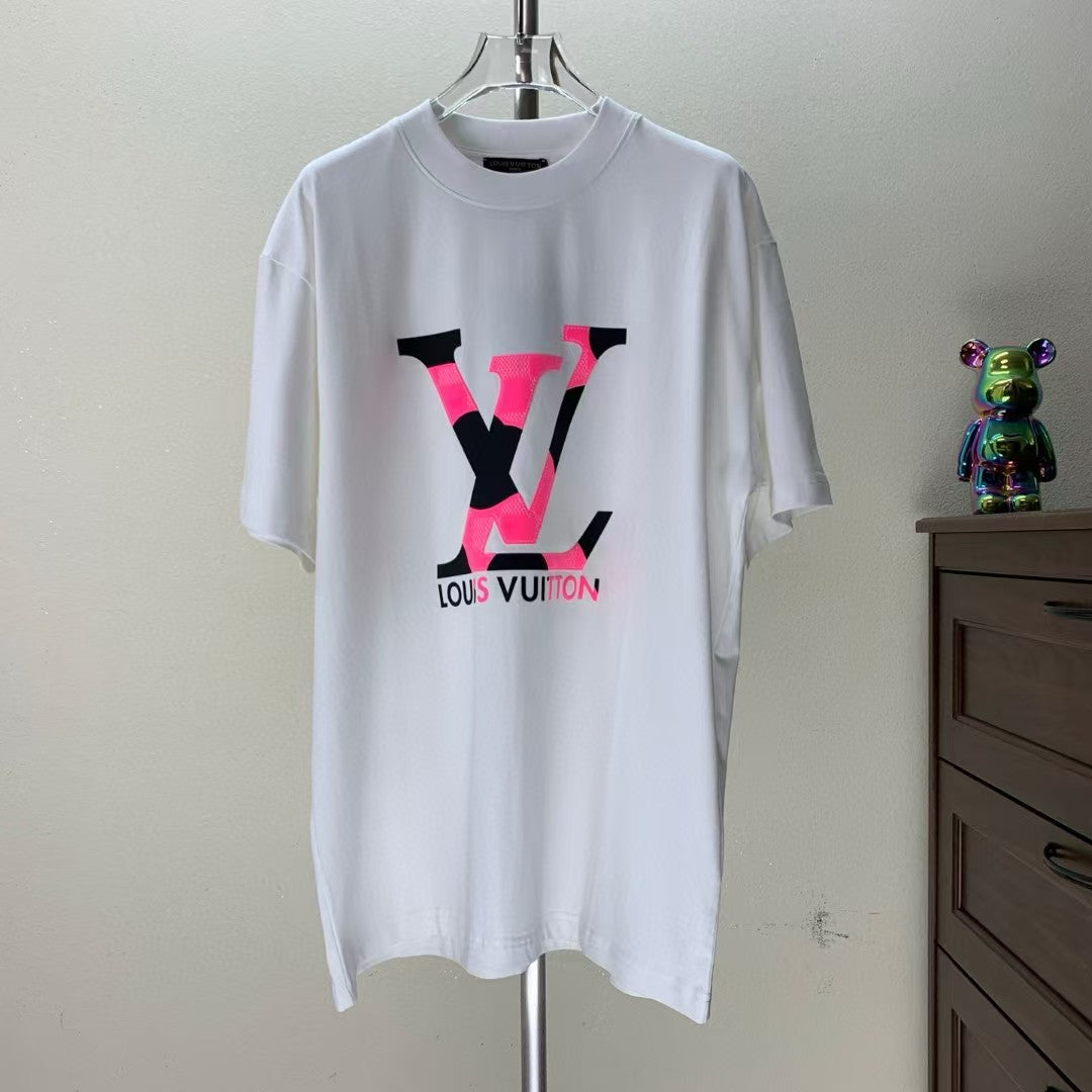 Towel Embroidered Round Neck T-shirt