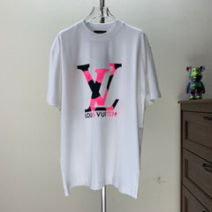 Towel Embroidered Round Neck T-shirt