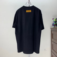 Towel Embroidered Round Neck T-shirt