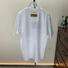 Towel Embroidered Round Neck T-shirt