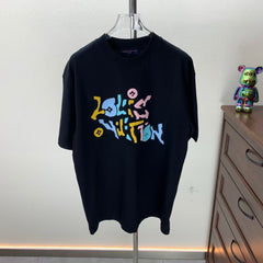 Towel Embroidered Round Neck T-shirt