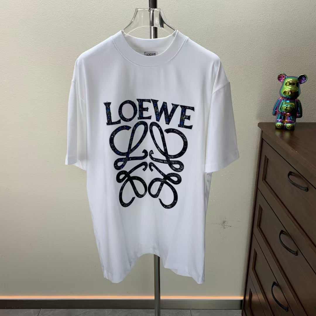 Men's round neck short sleeved T-shirt