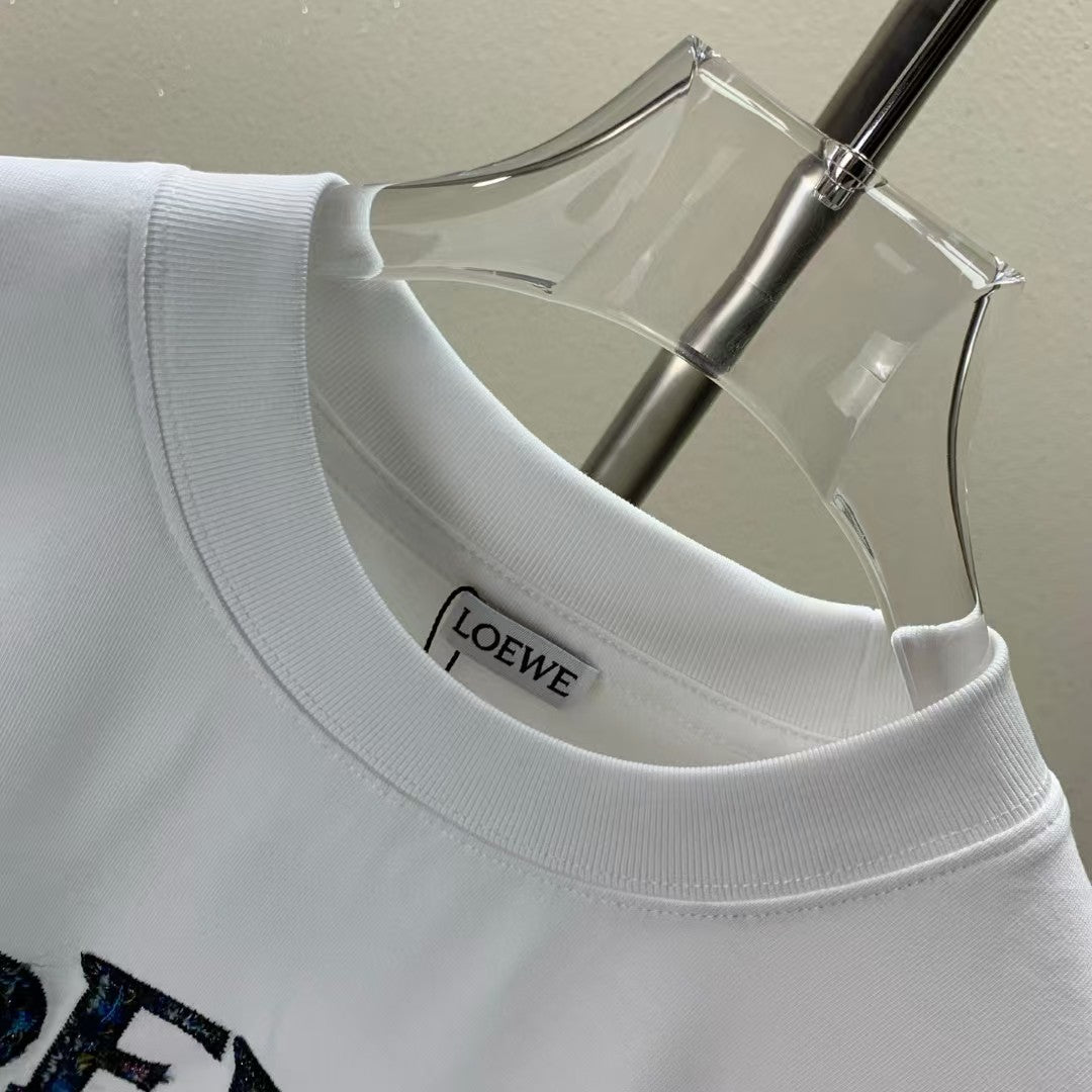 Men's round neck short sleeved T-shirt