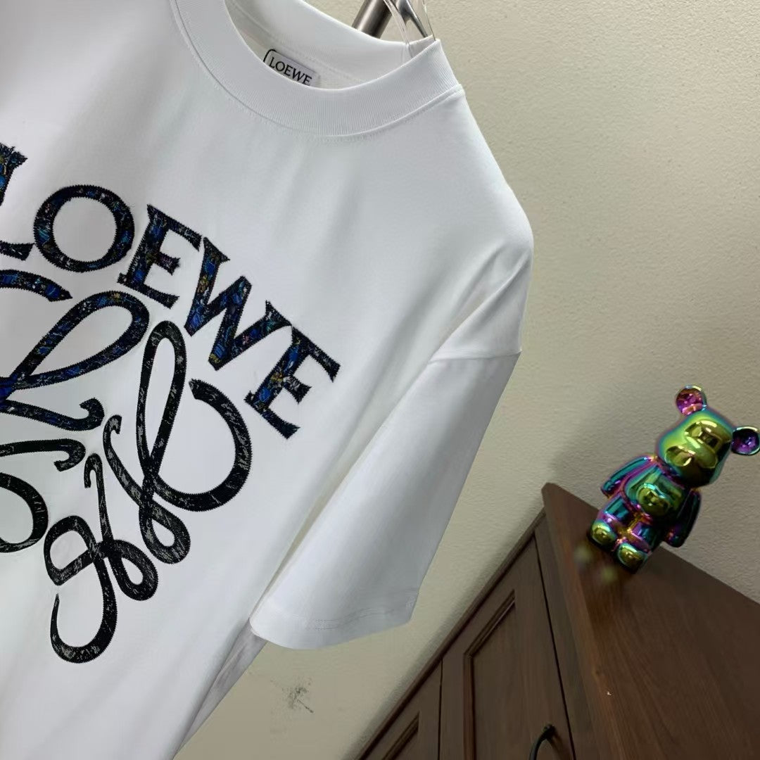 Men's round neck short sleeved T-shirt