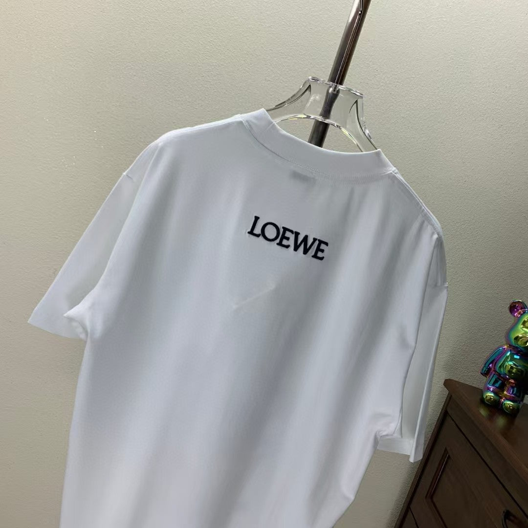 Men's round neck short sleeved T-shirt