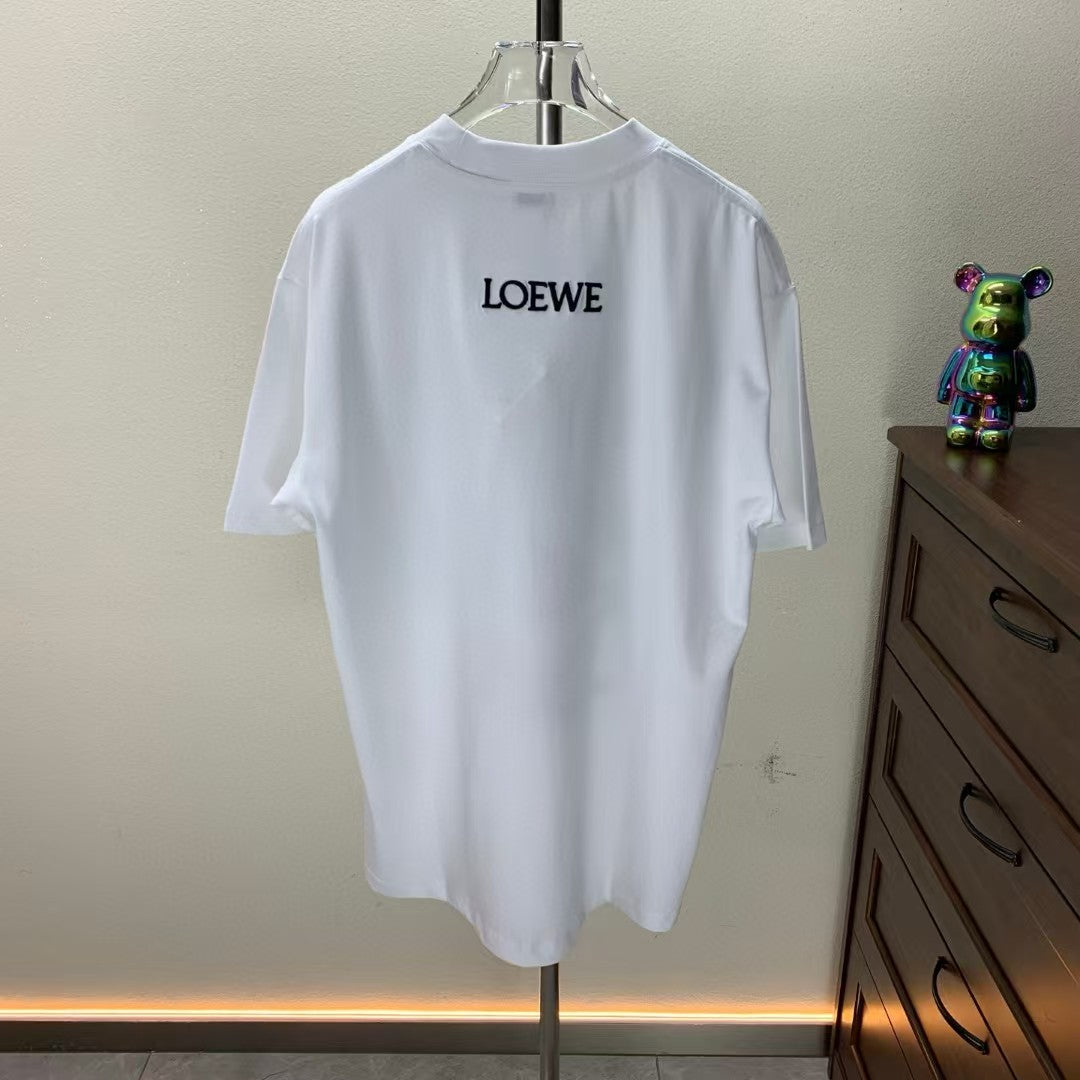 Men's round neck short sleeved T-shirt