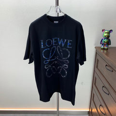 Men's round neck short sleeved T-shirt