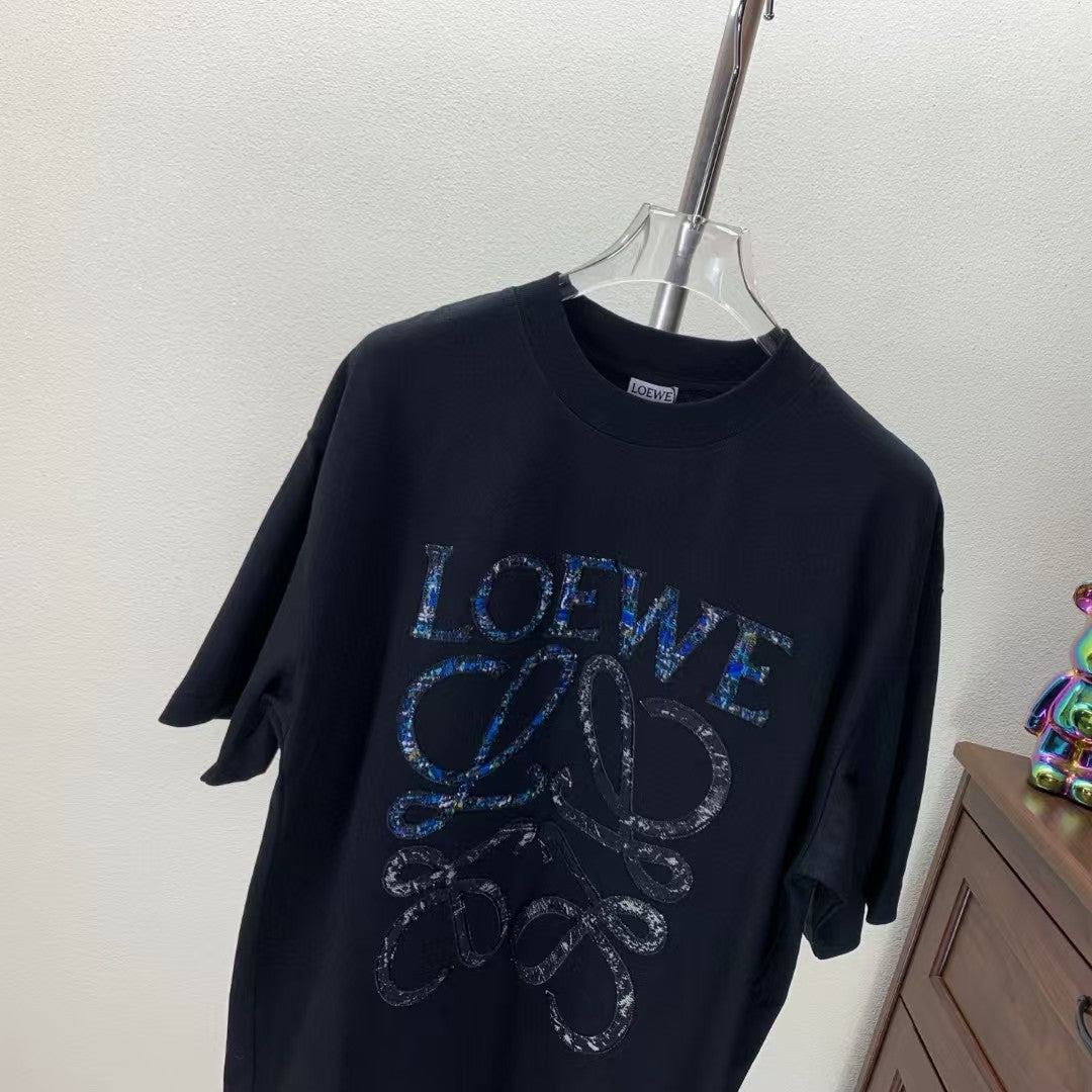 Men's round neck short sleeved T-shirt